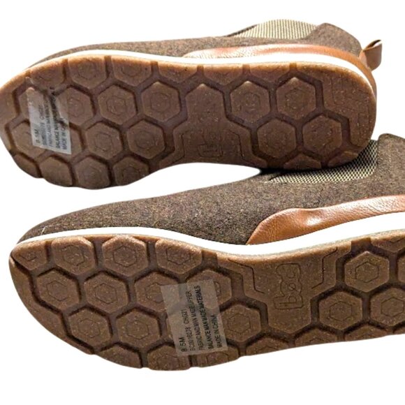 B.O.C. Womena Casual Chic Brown Textile Slip-On Cozy Ankle Booties Size 8.5 NWOB - Picture 6 of 6